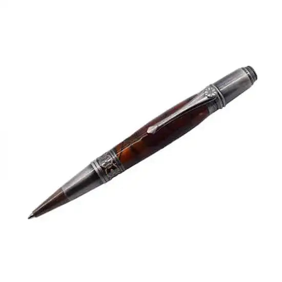 ProzX Art Deco Pen Kit - Antique Rose Copper and Gun-Polish 5060592534661 - ProzX Art Deco Pen Kits