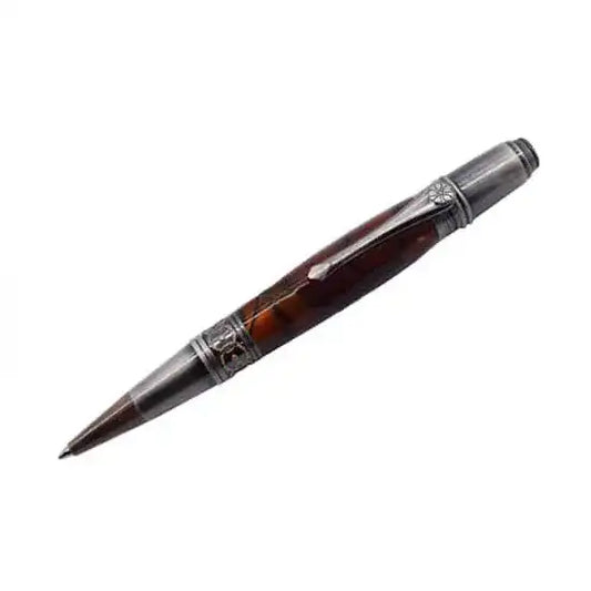 ProzX Art Deco Pen Kit - Antique Rose Copper and Gun-Polish - ProzX Art Deco Pen Kits