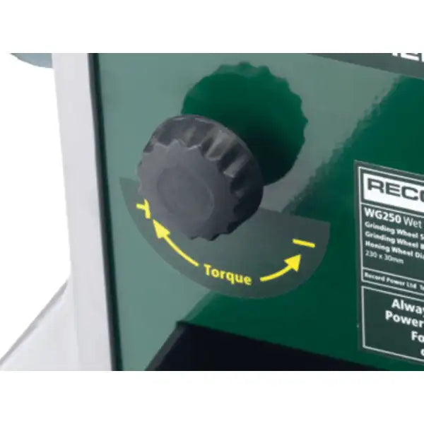 Record Power 10’’ Wet Stone Sharpening System Package Deal WG250-PK/A