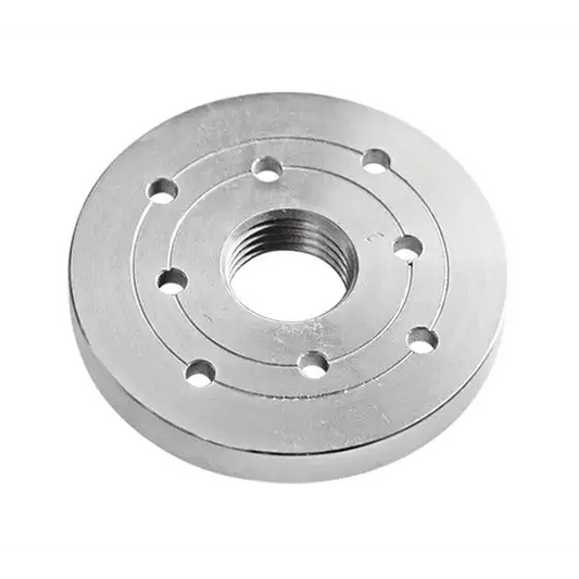 Record Power 6’’ Steel Faceplate - M33 - jaws