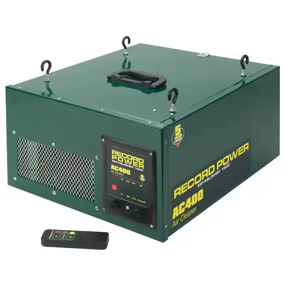 Record Power AC400 - Two Stage Air Filter - Dust Extractor