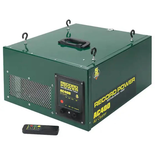 Record Power AC400 - Two Stage Air Filter - Dust Extractor