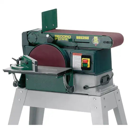 Record Power BDS250 10’’ x 6’’ Belt & Disc Sander RP-BDS250-74000-SAND