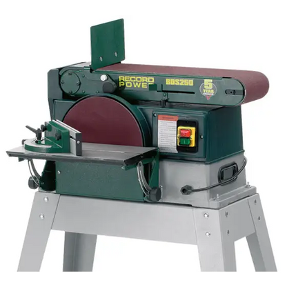 Record Power BDS250 10’’ x 6’’ Belt & Disc Sander - sander