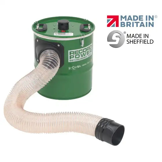 Record Power CamVac CGV286-3 Compact Dust Extractor 104700 - Dust Extractor