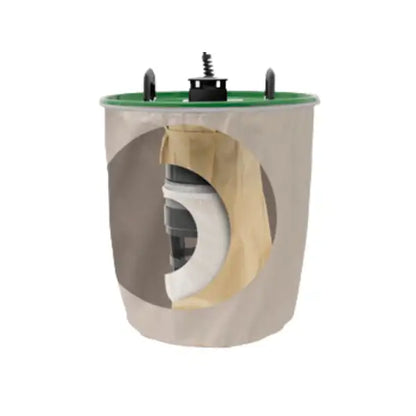 Record Power CamVac CGV286-3-WALL Compact Wall-Mounted Dust Extractor