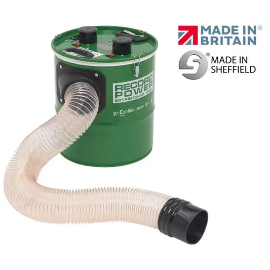 Record Power CamVac CGV286-4 Compact Dust Extractor - Dust Extractor