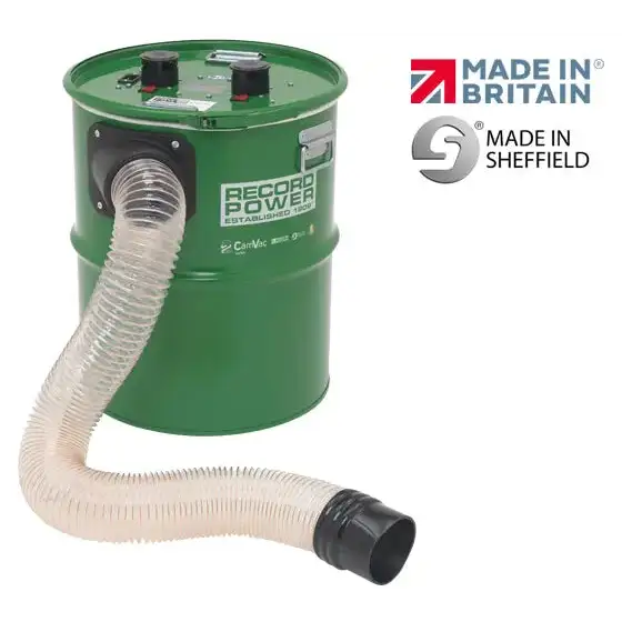 Record Power CamVac CGV386-5 Large Dust Extractor - Dust Extractor