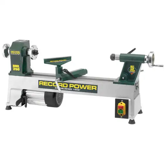 Record Power DML250 Woodturning Mini Lathe DML250 - Lathes