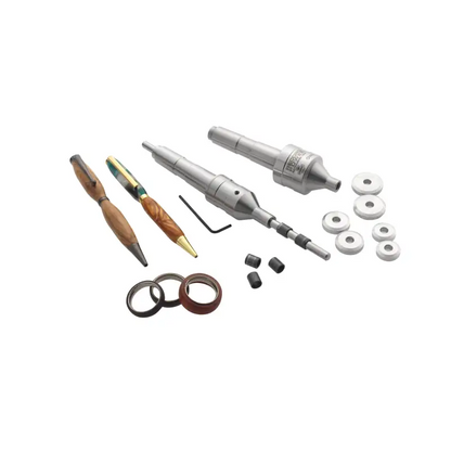 Record Power Master Collection - Deluxe 3 Piece Small Project Set with Mandrel Kit and Ring Bushes - No extras - Pen