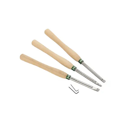 Record Power ProComfort Carbide Tipped Turning Tool Set of 3 103763 - Woodturning Tools