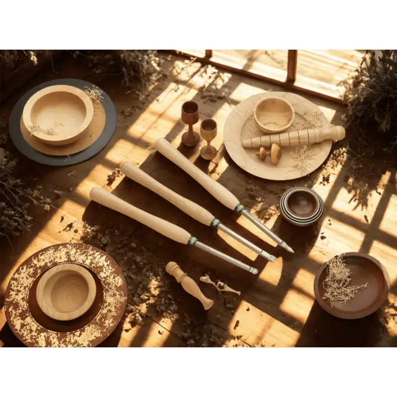 Record Power ProComfort Carbide Tipped Turning Tool Set of 3 - Woodturning Tools