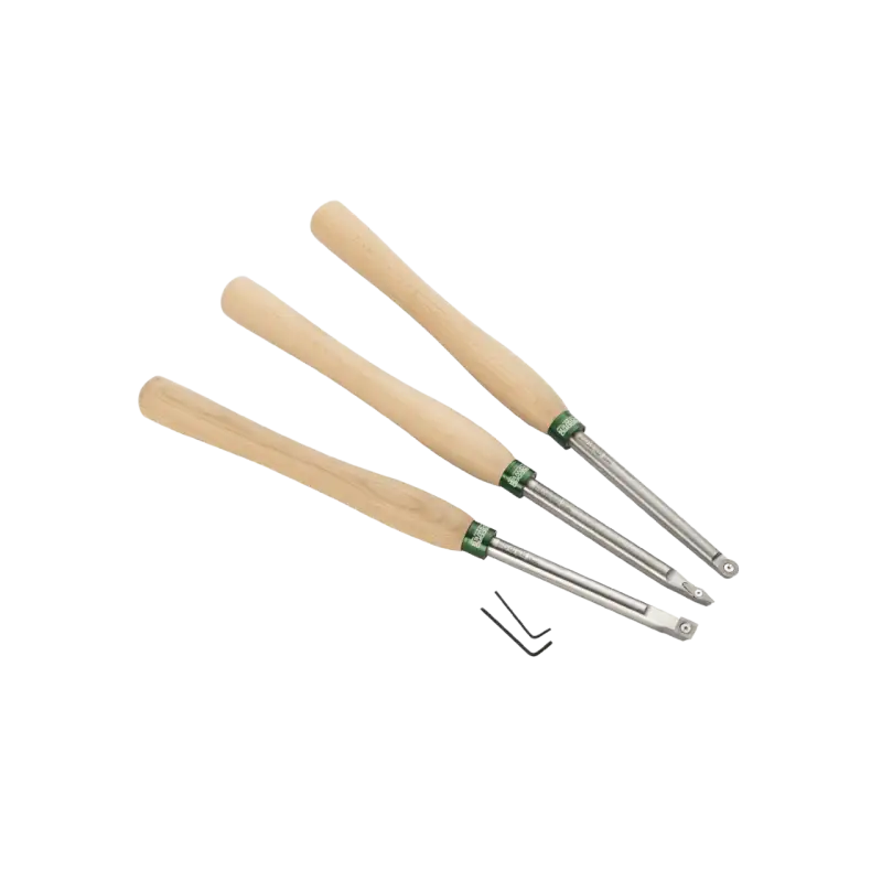 Record Power ProComfort Carbide Tipped Turning Tool Set of 3 - Woodturning Tools