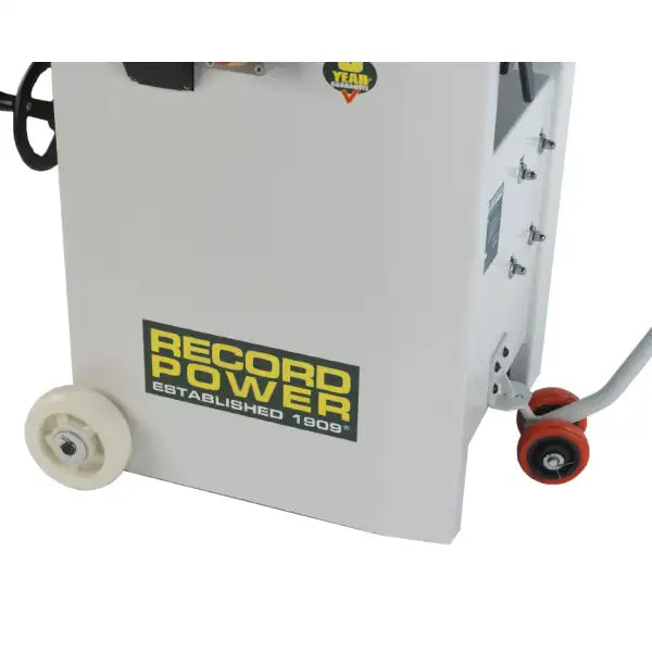 Record Power PT310 Heavy Duty Planer Thicknesser 230v With Spiral Cutter Block and Wheel Kit - PT310-HB/UK1 48503