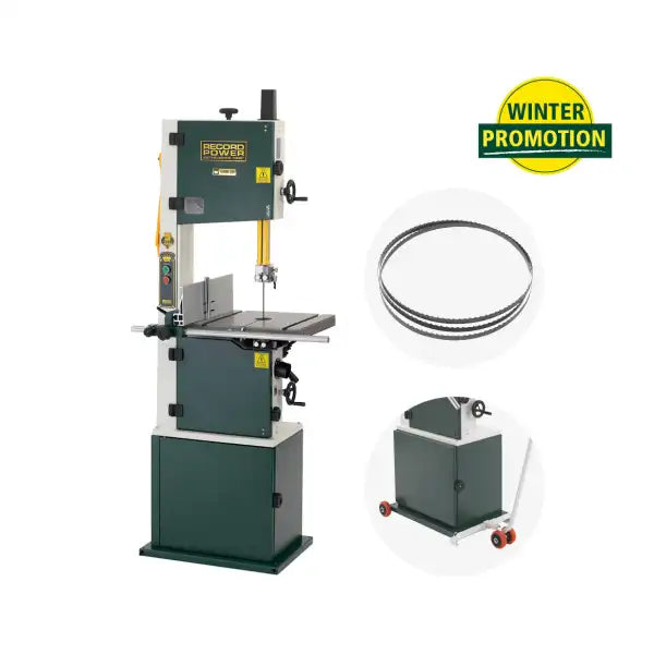 Record Power Sabre 350 Bandsaw & Wheels & Blades Sabre-350-Winter-Package