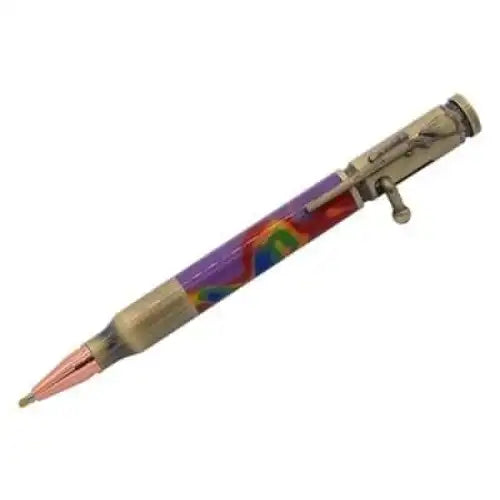 Rifle Bolt Pen Kit Antique Bronze - Rifle Bolt Pen Kits