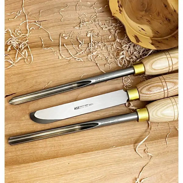 Robert Sorby 1/2’’ Three Piece Bowl Turning Set (84HS) RS-A84HS3T13 - Woodturning Tools