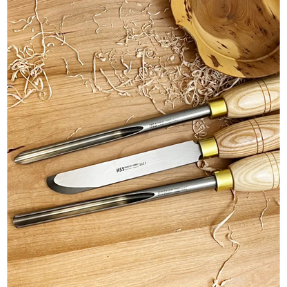 Robert Sorby 1/2’’ Three Piece Bowl Turning Set (84HS) - Woodturning Tools