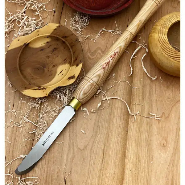Robert Sorby 1’’ Negative Rake Curved Profile Scraper (Handled - 8009) B800904
