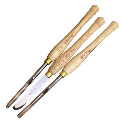 Robert Sorby 3/8’’ Three Piece Bowl Turning Set (84HS) - Woodturning Tools