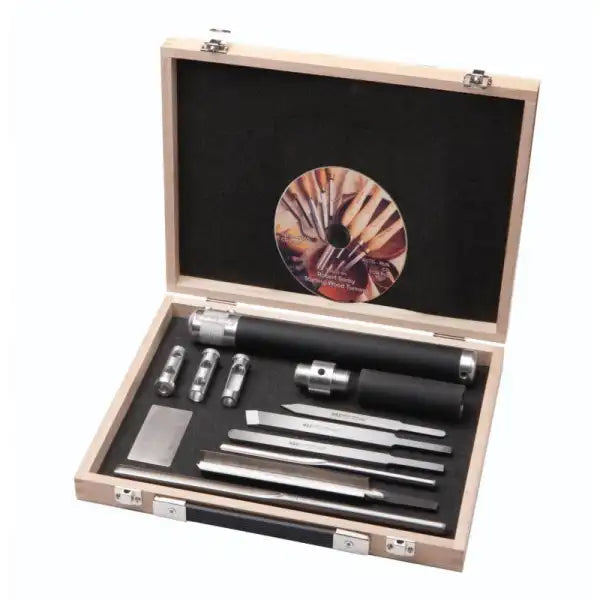 Robert Sorby Six Piece Sovereign System Wood Turning Tool Set - SOV-67DBS RS-SOV-67DBS