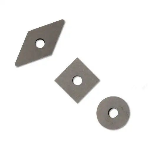 Robert Sorby Turnmaster 3 Pack High Speed Steel Cutters - Round Detail Point Square RSTM-TIP123 RS-RSTM-TIP123