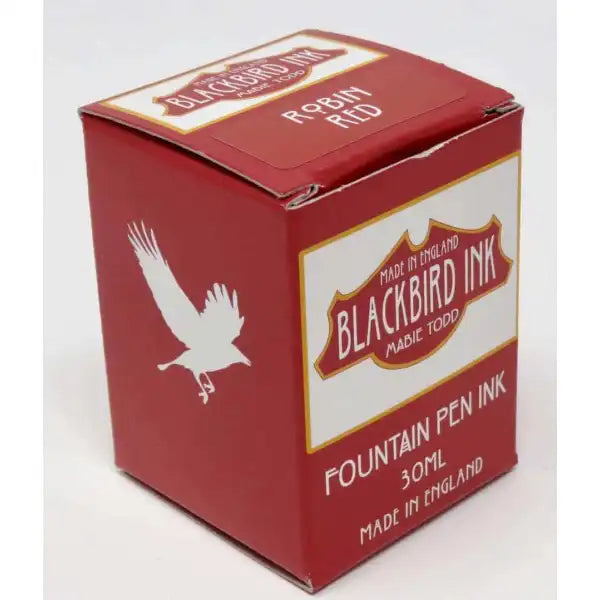 Robin Red Fountain Pen Ink - Blackbird Ink 5060592530021 - Fountain Pen Ink