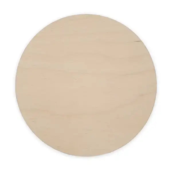 Round Pyrography Wooden Blanks - Pyrography