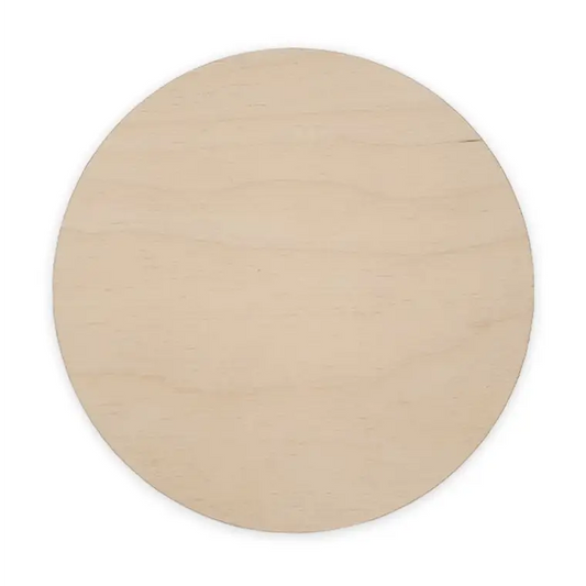 Round Pyrography Wooden Blanks - Pyrography