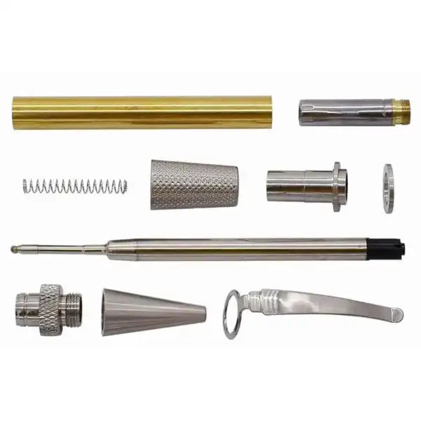 Sagiters Twist - Antique Silver Pen Kit 5060592537600 - Sagiters Pen Kits