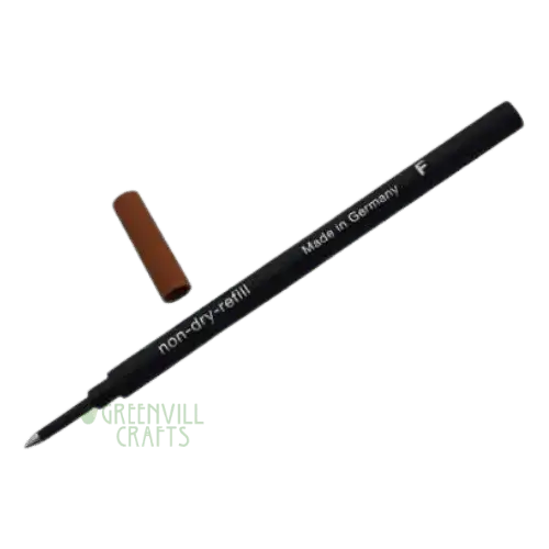 Schmidt 888F Safety Ceramic Rollerball refill - 5 pack - Black - Pen Refills