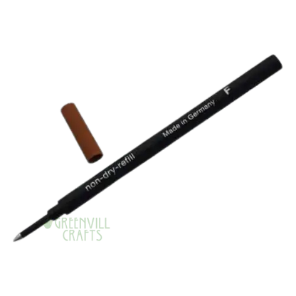 Schmidt 888F Safety Ceramic Rollerball refill - 5 pack - Black - Pen Refills