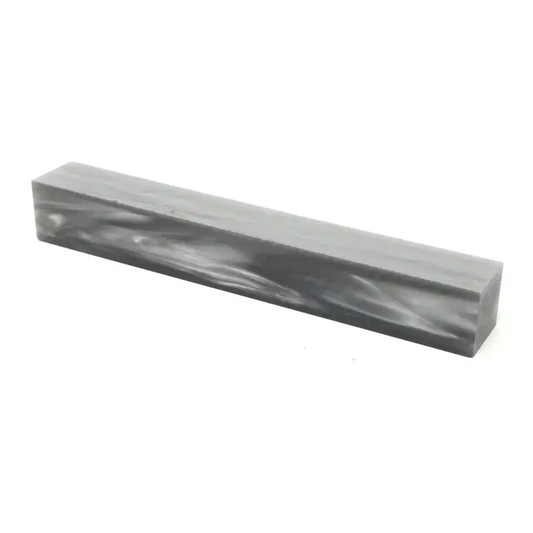 Silver Pearl - Acrylic Kirinite Pen Blank - Kirinite Pen Blanks