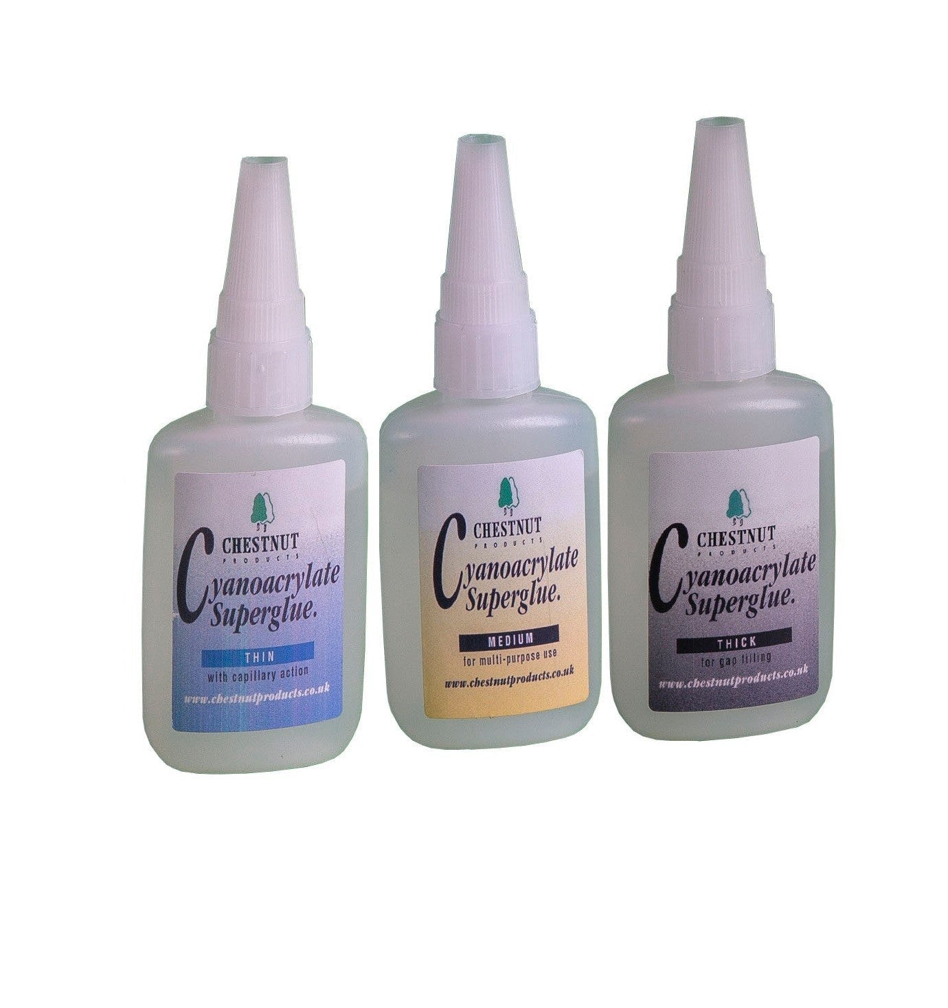 Medium CA Glue - Chestnut Products