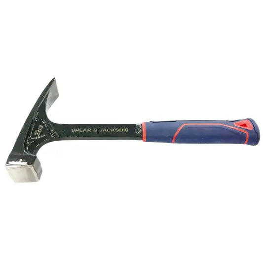 Solid Steel 22 oz Brick Hammer - Spear & Jackson SJ-BSS22