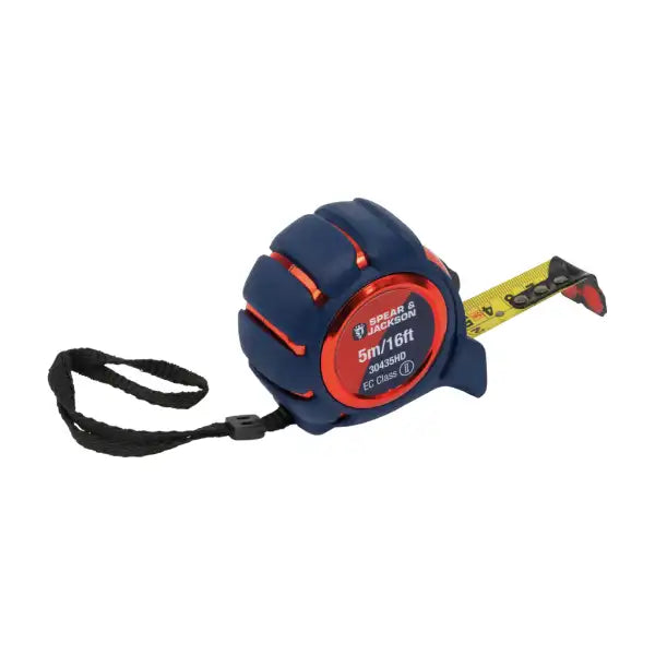 Spear & Jackson 5m (16ft) Heavy Duty Tape Measure 30435HD - Measuring