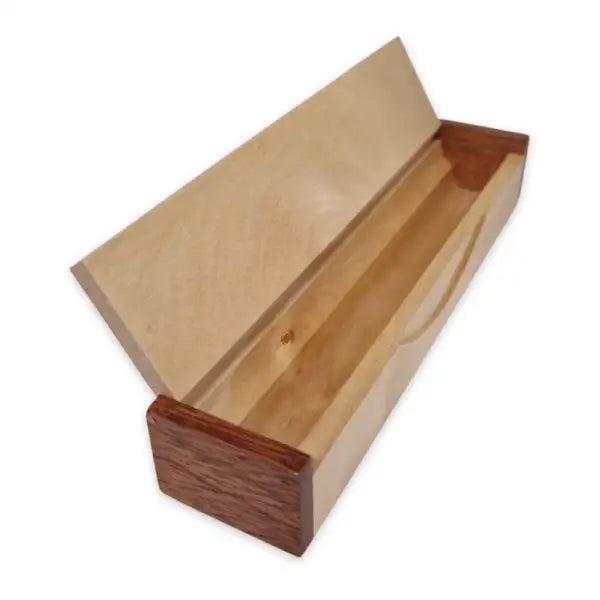 Square Wooden Pen Box