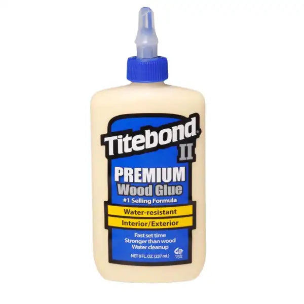 Titebond II Premium Wood Glue TITE-2-8oz - 8 fl oz - Adhesives