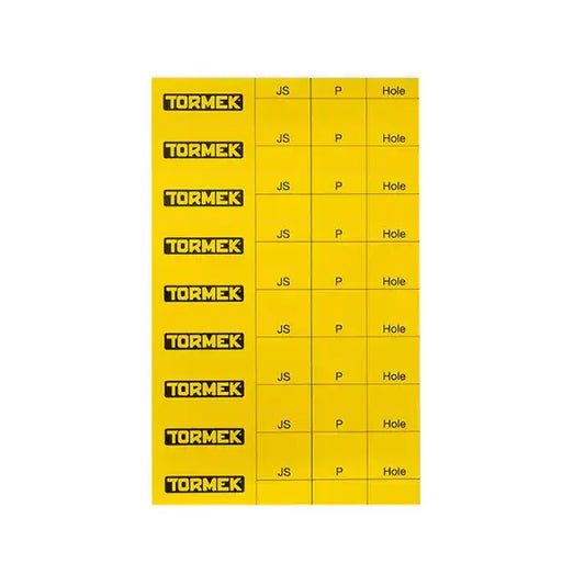 Tormek Profile Labels TOR-PL-01