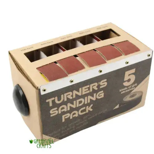 Turners Multi Abrasive Roll Pack 5-Grits - Sanding Accessories