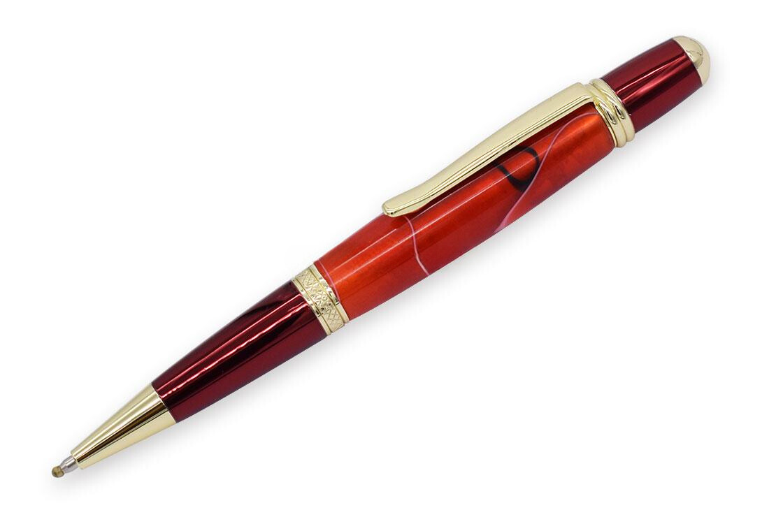 Gold & Red Cerra Pen Kit 