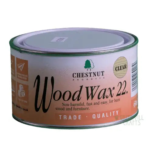 Wood Wax 22 - 450ml - Chestnut Products - Finishing Waxes