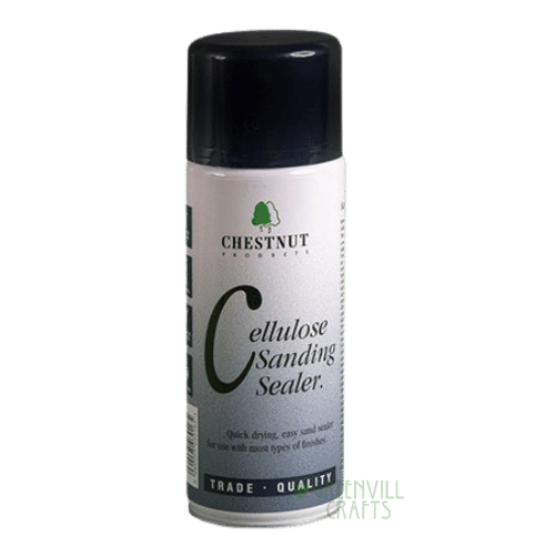 Cellulose Sanding Sealer (Aerosol) - Chestnut Products - UK Pen Blanks