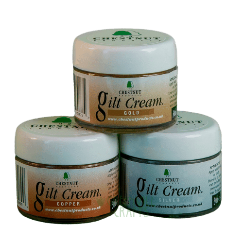 Chestnut Gilt Cream - UK Pen Blanks