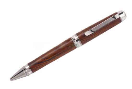 Cigar Pen Kit - Black Titanium & Platinum - UK Pen Blanks