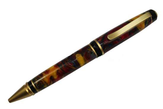 Cigar Pen Kit - Satin Gold - UK Pen Blanks