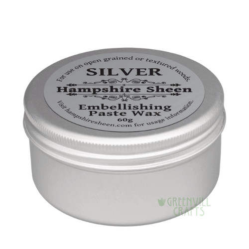 Silver Embellishing Wax - Hampshire Sheen - UK Pen Blanks