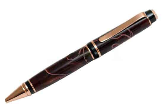 Cigar Pen Kit - Copper & Black - UK Pen Blanks