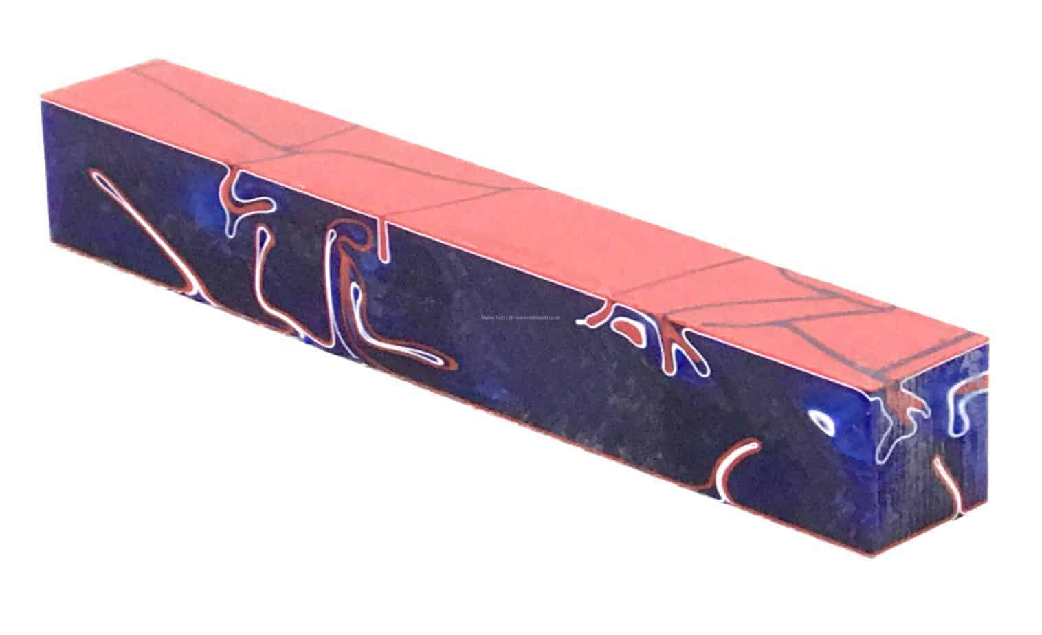 Swirl Pack 1 - Acrylic Kirinite Pen Blank - UK Pen Blanks