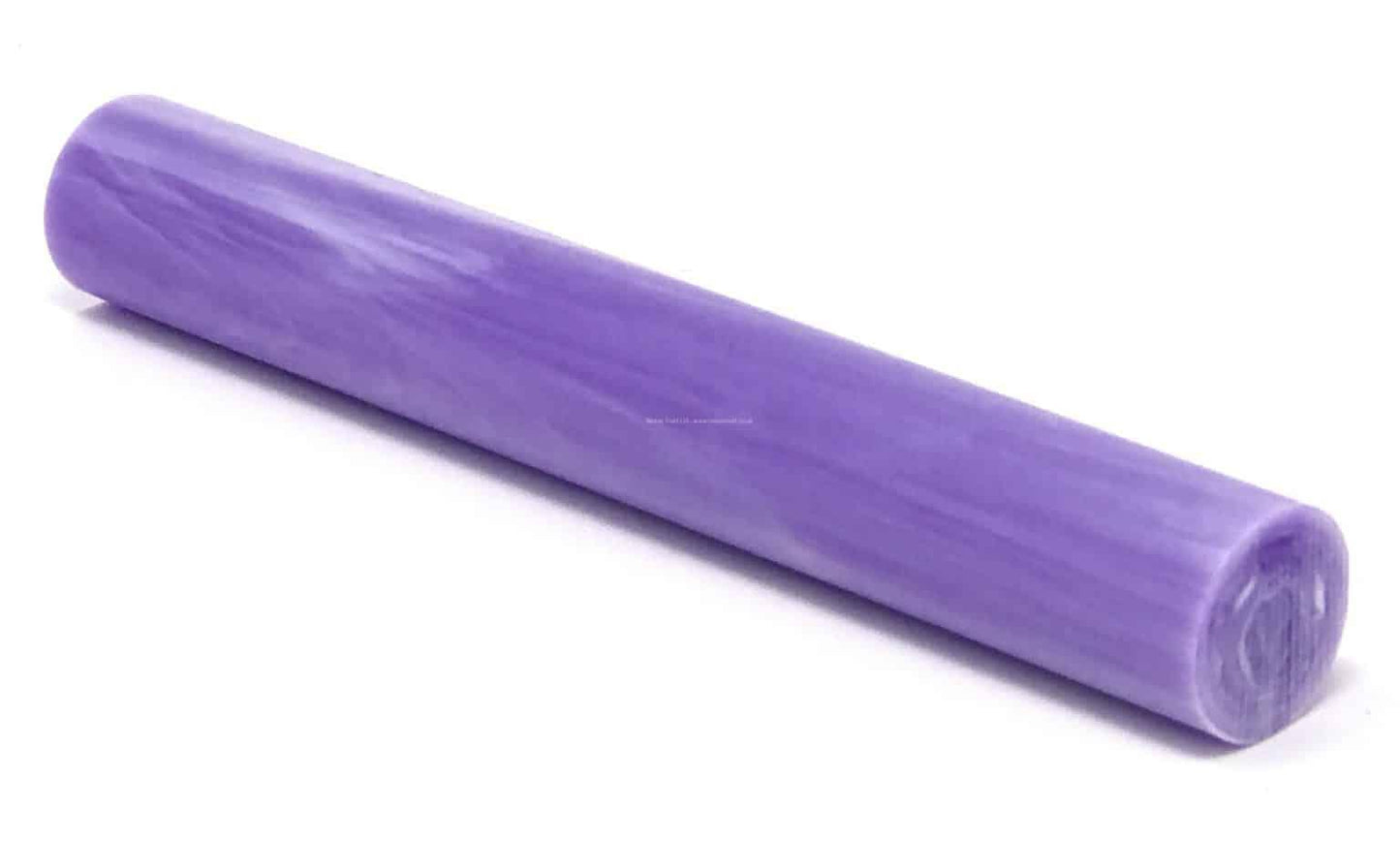 Lilac Pietra Dura Polyester Pen Blank Rod - UK Pen Blanks